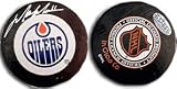 Mark Messier Autographed Edmonton Oilers Hockey Puck