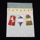 16 Handmade Christmas Greeting Cards with Envelopes, Holiday Ornaments