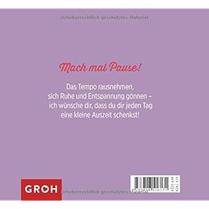 Ich wünsche dir kleine Auszeiten