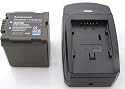 New Replacement Battery for Panasonic VW-VBG260+Charger SDR-H80(with round lug)
