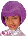 Mattel Barbie Child's Purple Bob Costume Dress Up Wig