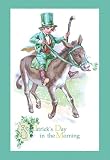 Wee Irish Gentleman - St. Patrick's Day in the Morning, 20x30 Canvas Giclée, Gallery Wrap