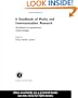 A Handbook of Media and Communication Research: Qualitative and Quantitative Methodologies