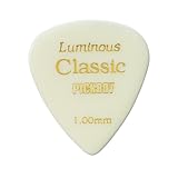 Pickboy Vintage Pick, Luminous, Cellulose, 1.00mm, 50 picks