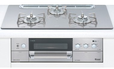 ビルトインコンロ（ガスコンロ） リンナイ デリシアDELICIA RS71WG7R2-SL 左大バーナー プロパンガス（LPG）用