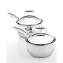 Tools of the Trade Belgique Stainless Steel Covered Saucepans, Set of 2