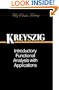 Introductory Functional Analysis with Applications