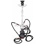 Black 24" 3 Hose Hookah CRYSTAL STYLE