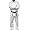 Judo / Jiu-Jitsu / Aikido Gi Uniform (Single Weave Elastic Waist), White, 7 / 200 cm (XX-Large)