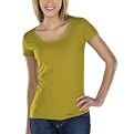 MB Ss Scop Neck T - Rare Jade