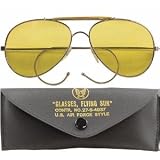 10200 Air Force Style Sunglasses (Yellow)