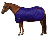 Weatherbeeta 420D Quarter Horse Cut Sheet - Navy Open Front