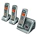 Uniden DECT 6.0 Cordless Digital Answering System with Caller ID and 2 Extra Handsets and Charging Cradles