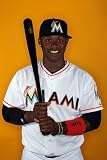 Jupiter, FL - February 27: Miami Marlins Photo Day - Hanley Ramirez Photographic Poster Print by Marc Serota, 12x18