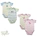 Touched by Nature Organic Bodysuit 2pk, Pink, 6-9 months [Apparel]