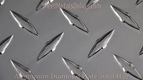 Aluminum Diamond Plate 3003 H22 16 Gauge (0.063") 36 in. x 30 in.
