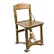 Folding Chair - Light Walnut