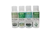 EcoGecko Therapeutic Fragrant Aroma Oil (30 ml) for Water Based Air Purifier Revitalizer Air Freshener, Assorted - 4 Pack