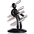 Raffaele Iannello White Voodoo Knife Block With 5 Knives