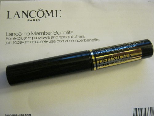 Lancome Definicils PRECIOUS CELLS Mascara Black, .07 oz (DLX Travel size)