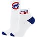 Chicago Cubs Ladies Short Crew Roll Down Socks