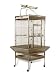 Prevue Pet Products Wrought Iron Select Bird Cage 3152COCO Coco Brown, 24-Inch by 20-Inch by 60-Inch