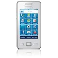 Samsung Star II S5260 Smartphone (7,62 cm  (3 Zoll) Touchscreen, 3MP Kamera, MP3-Player, WLAN, Bluetooth, t9-Trace) ceramic-white