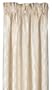 Lumina 20 x 84 Ivory and Champagne Curtain Panel