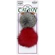 Furry Pom-Poms for Kitty