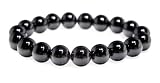 Round Mega Hematite Bracelet (11mm)