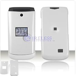 Pure White SOLID SNAP-ON COVER HARD CASE PHONE PROTECTOR for ZTE C88 C-88 MetroPCS