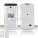 Pure White SOLID SNAP-ON COVER HARD CASE PHONE PROTECTOR for ZTE C88 C-88 MetroPCS