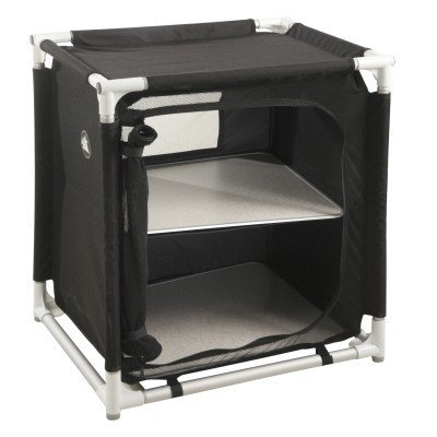 10T Camping Schrank camBOX Duo, schwarz, 2 F&auml;cher Preisvergleich