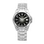 Fossil Men's AM3997 Degrade Stainless Steel Black Dial Watch