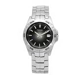 Fossil Men's AM3997 Degrade Stainless Steel Black Dial Watch
