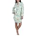 Nick & Nora® Womens Sleepshirt - Green Kittens