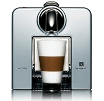 Nespresso  ル・キューブ アルミニウム [オリジナルカップ&ソーサー、お試しカプセル付き] D185AL