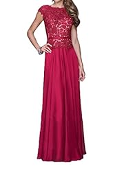 Chiffon Lace Evening Dress/Mother-of-the-Bride Dress 