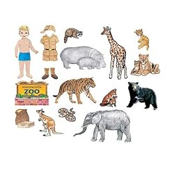 My Zoo Friends Feltboard Figure Set - Pre-Cut Figures