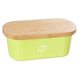 Kesper 18092 Brotbox Melamin Bambus, gr&uuml;n