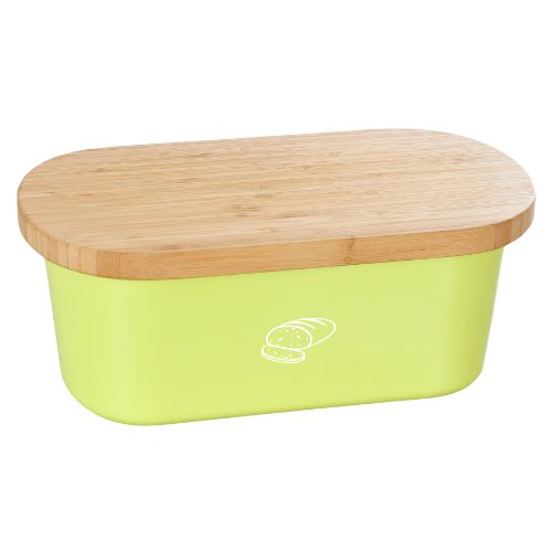 Kesper 18092 Brotbox Melamin Bambus, gr&uuml;n
