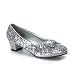 Cute Kids Halloween Costume Accessories Shoes Girls Silver Sequin Princess Slippers Birthday Party Footwear