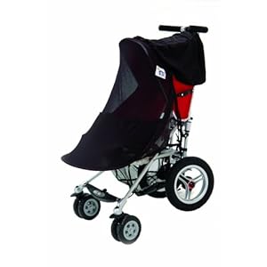 Protect-a-Bub Deluxe 3-in-1 Sunshade - Single - Black