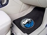 Dallas Mavericks Printed Carpet Car Mat 2 Piece Set