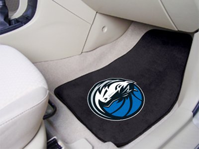 Dallas Mavericks NBA 2-Piece Printed Carpet Car Mats (18x27