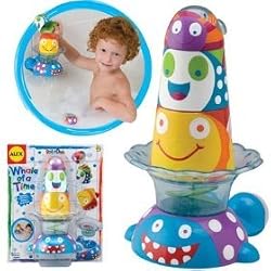 ALEX TOYS WHALE OF A TIME RUBADUB BATH TOY