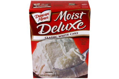 Duncan Hines Moist Deluxe Classic White Cake Mix 18.25oz by Duncan Hines