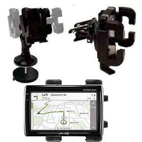 DURAGADGET Car windshield / air vent mount holder for Mio Navman Spirit 500
