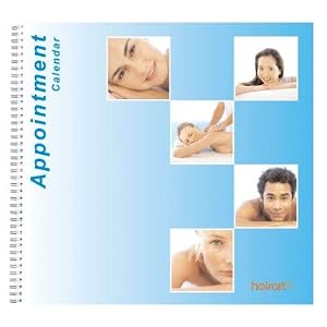 Hair Art Appointment Book 6 Columns (Open To 12) 11"X 11.5" 100 Pages courses shop 