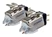 Stanton 520.V3 H4 Spherical DJ Turntablist Turntable Cartridges - Twin Pack Mounted on H4S Shells